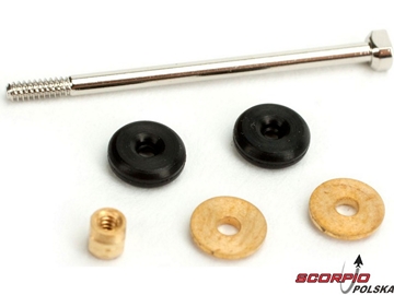 Blade NanoCPX: Wał poprzeczny z o-ringami Blade NanoCPX: Wał poprzeczny z o-ringami / BLH3313