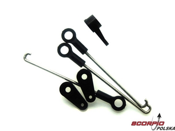 Blade 180 CFX: Kpl cięgien serw Blade 180 CFX: Kpl cięgien serw / BLH3410