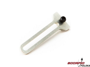 Blade 180 CFX: Wspornik antyrotacyjny Aluminium / BLH3412A