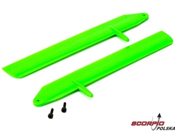 Blade 130X: Łopaty wirnika gł Fast Flight ziel Blade 130X: Łopaty wirnika gł Fast Flight ziel / BLH3715GR