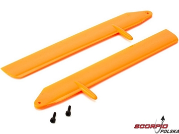 Blade 130X: Łopaty wirnika gł Fast Flight Pomar / BLH3715OR