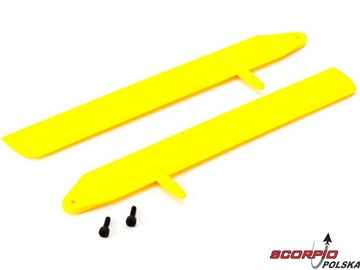 Blade 130X: Łopaty wirnika gł Fast Flight Żółte / BLH3715YE