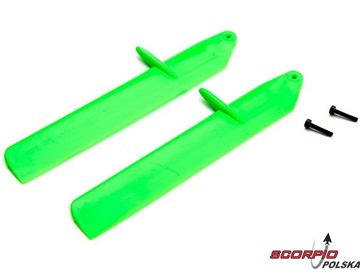 mCPX BL - Łopaty wirnika gł Fast Flight zielone / BLH3907GR