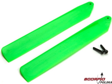 mCPX BL - Łopaty wirn gł Hi-Performance zielone mCPX BL - Łopaty wirn gł Hi-Performance zielone / BLH3908GR