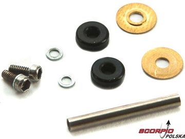 mCPX BL - wał poprzeczny z o-ringami mCPX BL - wał poprzeczny z o-ringami / BLH3911