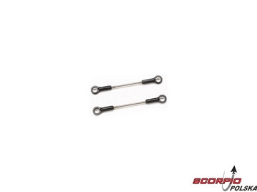 Blade 450X - Kpl cięgien Flybarless / BLH4301