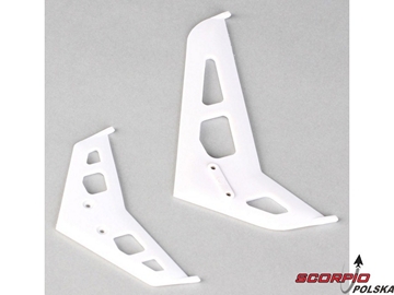 Blade 300X: Komplet stateczników. biały Blade 300X: Komplet stateczników. biały / BLH4530