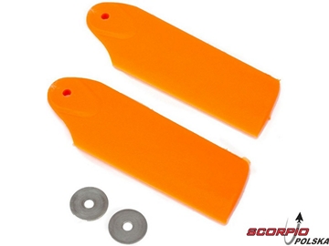 Blade 300X: Łopaty wirnika ogonowego pomar Blade 300X: Łopaty wirnika ogonowego pomar / BLH4537OR