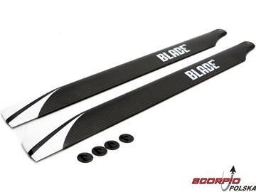Blade 360 CFX: Łopaty wirnika 360mm węglowe / BLH4732