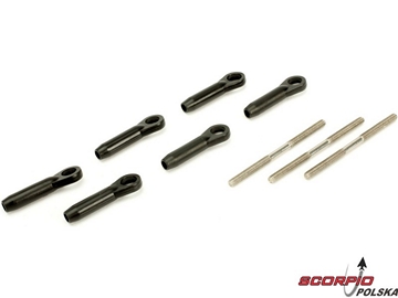 Blade 550X - Komplet cięgien Blade 550X - Komplet cięgien / BLH5530