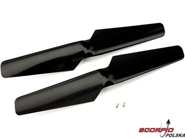 Blade mQX: Śmigło - Prawe obroty. czarne (2) Blade mQX: Śmigło - Prawe obroty. czarne (2) / BLH7520
