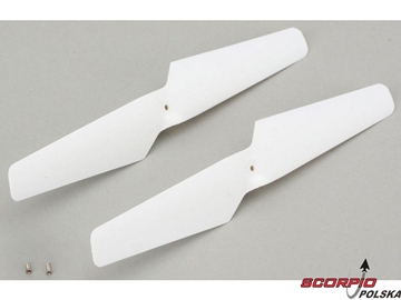 Blade mQX: Śmigło - prawe obroty. białe (2) / BLH7522