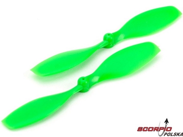 Blade Nano QX: Śmigło kierunek przec. zielone (2) / BLH7621G