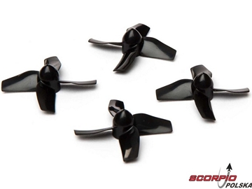 Blade Inductrix FPV Pro: Śmigło czarne (4) Blade Inductrix FPV Pro: Śmigło czarne (4) / BLH8520