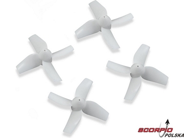 Blade Inductrix: Kpl śmigieł białe (4) Blade Inductrix: Kpl śmigieł białe (4) / BLH8705