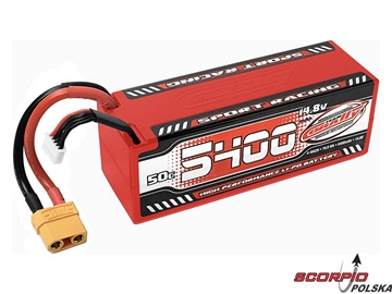 Corally LiPol Sport Racing 14.8V 5400mAh 50C XT90 / C-49429