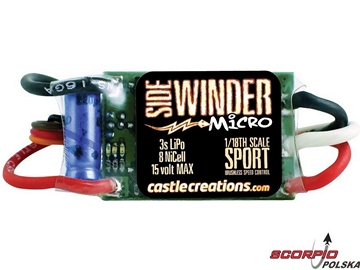 Regulator Castle Sidewinder Micro Regulator Castle Sidewinder Micro / CC-010-0050-00