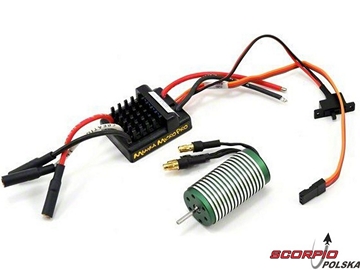 Silnik Castle 0808 4100kv z reg. Mamba Micro / CC-010-0059-10