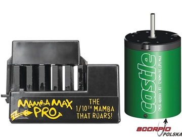 Silnik Castle 1406 4600kv z reg. Mamba Max Pro / CC-010-0066-06