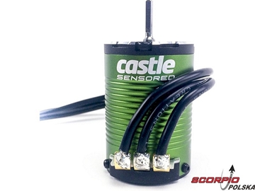 Castle silnik 1410 3800obr/V sensored, wał 3.17mm / CC-060-0065-00