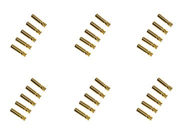 Bulk BL Connector, Female, 2mm, Gold (30) / DLR1105