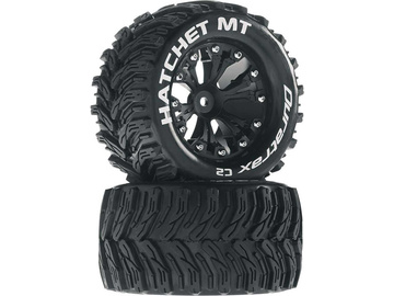 Duratrax Koło z oponą Hatchet MT 2.8 2WD tylne czarne (2) / DTXC3526