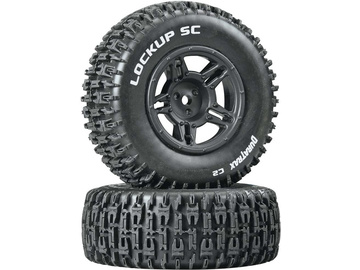 Duratrax Koło z oponą Lockup SC C2 tylne czarne Slash (2) / DTXC3671
