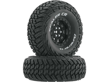 Duratrax Koło z oponą Scaler CR C3 1.9" Crawler czarne (2) / DTXC4022