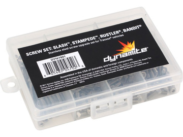 Dynamite śruby nierdzewne: Traxxas Slash, Stampede, Rustler, Bandit / DYN7901