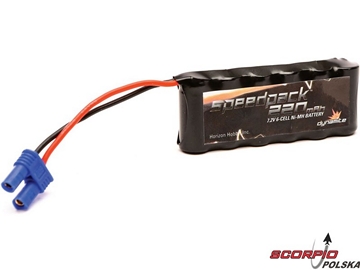Akumulator NiMH 7.2V 220mAh 1/2AAA 6C / DYNB0109
