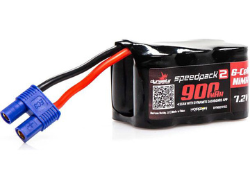 Dynamite NiMH Speedpack2 7.2V 900mAh 3+3 EC3 / DYNB2111EC