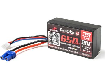 LiPol Car 7.4V 650mAh 2S 20C HC / DYNB65021H2
