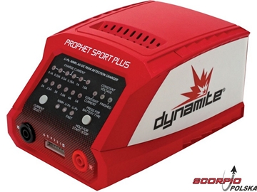 Ładowarka Prophet Sport Plus LiPol/NiMH 50W AC/DC / DYNC2010EU