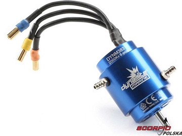 Silnik trójfazowy Marine 3650 2000kv 6-polowy Silnik trójfazowy Marine 3650 2000kv 6-polowy / DYNM3831