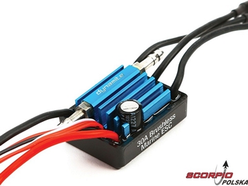 Regulator trójfazowy Marine 30A 2-3LiPol/6-9NiMH Regulator trójfazowy Marine 30A 2-3LiPol/6-9NiMH / DYNM3860