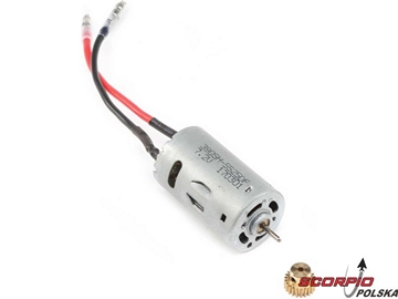Silnik szczotkowy 390 z zębatką 22T Silnik szczotkowy 390 z zębatką 22T / DYNS1206