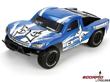 ECX Torment Short Course BL 1:10 AVC RTR niebieski / ECX03015I