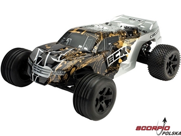 ECX Circuit Stadium Truck 2WD V3 1:10 RTR srebrny ECX Circuit Stadium Truck 2WD V3 1:10 RTR srebrny / ECX03021I