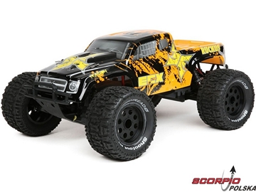 ECX Ruckus Monster Truck 2WD LiPol 1:10 RTR pomar / ECX03131IT2