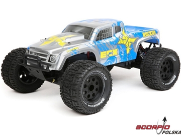 ECX Ruckus 1:10 RTR niebieski z akumulatorem LiPol ECX Ruckus 1:10 RTR niebieski z akumulatorem LiPol / ECX03331IT1