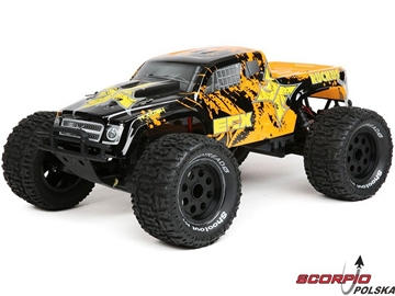 ECX Ruckus 1:10 RTR czarny z akumulatorem LiPol / ECX03331IT2