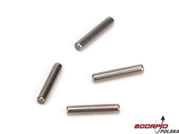 EST 1:10 - Sworznie zabezpieczające kół (4) EST 1:10 - Sworznie zabezpieczające kół (4) / ECX1049