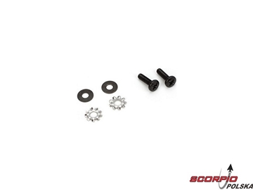 EST 1:10 - Śruby silnika z podkładkami EST 1:10 - Śruby silnika z podkładkami / ECX1098