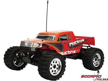 Electrix Monster Truck 1:10 Ruckus RTR pomarańczow Electrix Monster Truck 1:10 Ruckus RTR pomarańczow / ECX2000EU