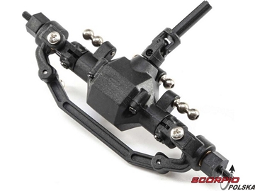 ECX 1:24 Barrage - Oś przednia ECX 1:24 Barrage - Oś przednia / ECX202030