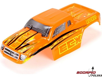 ECX 1:18 Ruckus - Karoseria pomarańczowa / ECX210004