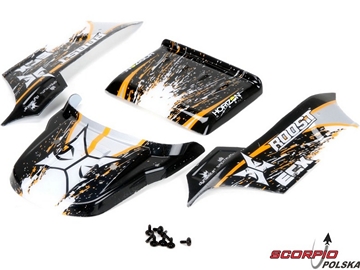 ECX 1:18 Roost - Karoseria czarno/pomarańczowa ECX 1:18 Roost - Karoseria czarno/pomarańczowa / ECX210006