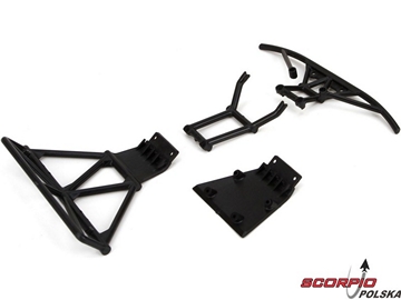 1/18 4WD Torment zderzaki / ECX211002