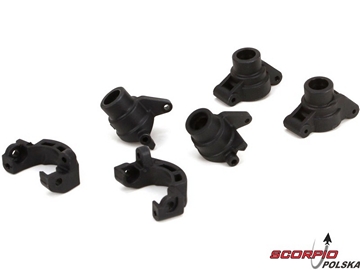 ECX 1/18 Spindle, Hub&Carrier / ECX214001