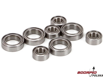 ECX 1:18 Ruc/Tor/Ral - Mocowanie piasty z łoż ECX 1:18 Ruc/Tor/Ral - Mocowanie piasty z łoż / ECX217001